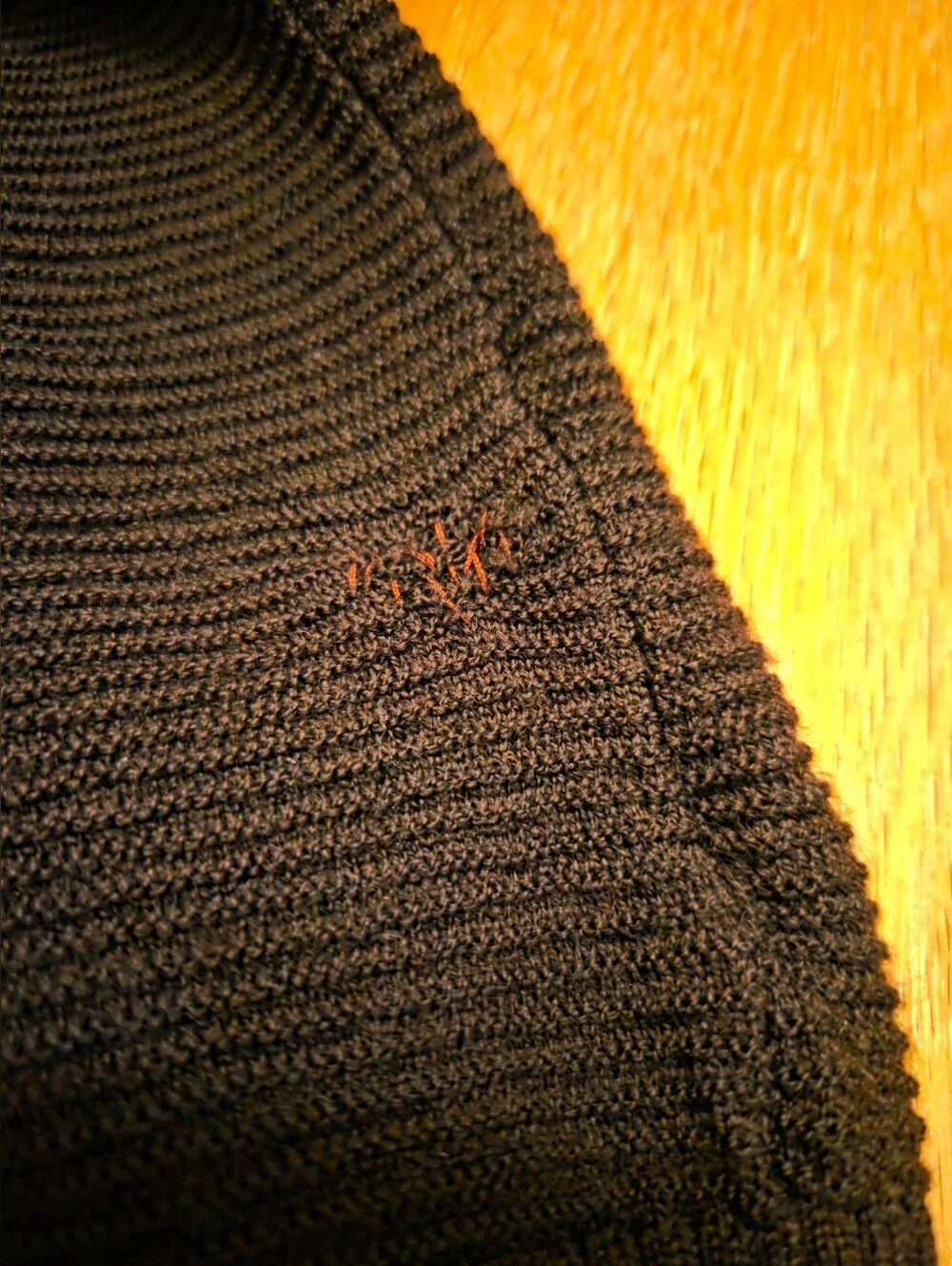 Lululemon Black Cherry Simply Wool Sweater 4? FLAW